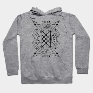 Web of Wyrd | Norse Pagan Symbol Hoodie